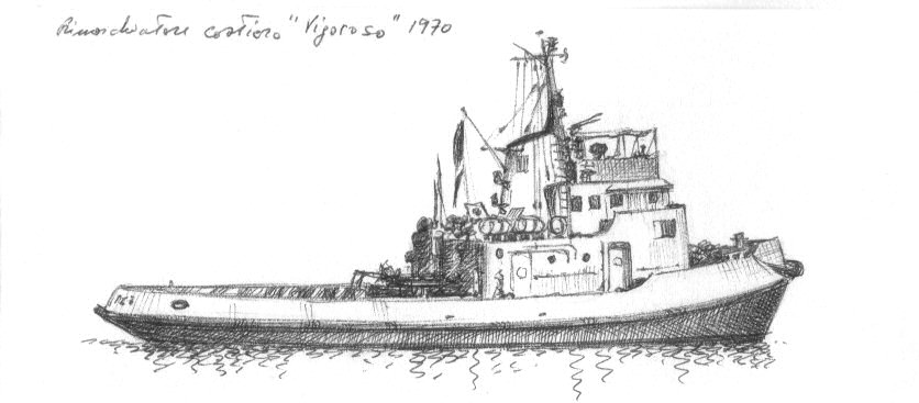 1970 - Rimorchiatore costiero 'Vigoroso'